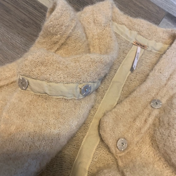 Free People Wool Alpaca Stand And Deliver Vest - Picture 5 of 6